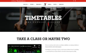 YMCA Gisborne Class Timetables