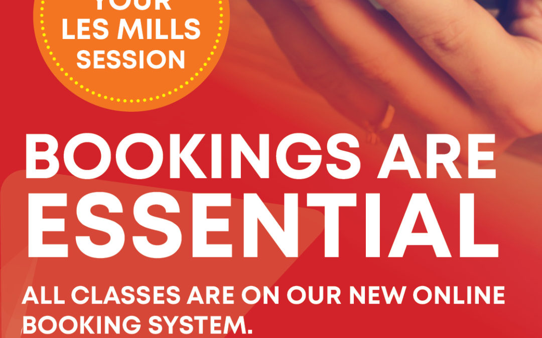 BOOKINGS FOR LES MILLS ESSENTIAL
